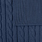 Шарф Heat Trick, синий меланж с логотипом в Астрахани заказать по выгодной цене в кибермаркете AvroraStore