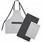 Фартук Settle In, серый с логотипом в Астрахани заказать по выгодной цене в кибермаркете AvroraStore