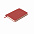 Ежедневник недатированный SALLY, A6, красный, кремовый блок с логотипом в Астрахани заказать по выгодной цене в кибермаркете AvroraStore