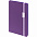 Блокнот Shall Direct, фиолетовый с логотипом в Астрахани заказать по выгодной цене в кибермаркете AvroraStore