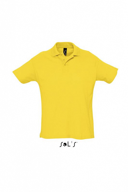 Джемпер (рубашка-поло) SUMMER II мужская,Жёлтый L с логотипом в Астрахани заказать по выгодной цене в кибермаркете AvroraStore