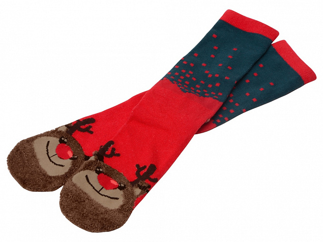 Набор носков с рождественской символикой, 2 пары с логотипом в Астрахани заказать по выгодной цене в кибермаркете AvroraStore