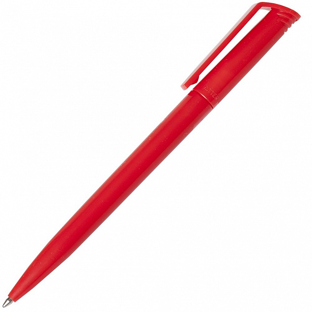 Ручка шариковая Flip, красная с логотипом в Астрахани заказать по выгодной цене в кибермаркете AvroraStore