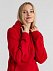 Толстовка с капюшоном унисекс King, красная с логотипом в Астрахани заказать по выгодной цене в кибермаркете AvroraStore