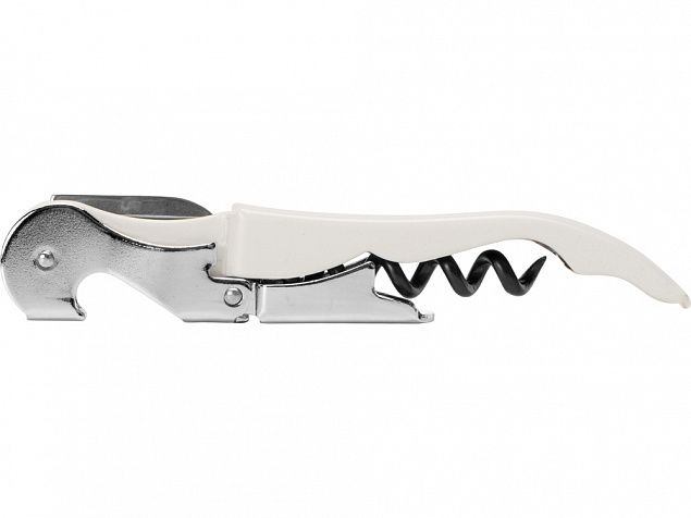 PULLTAPS BASIC WHITE/Нож сомелье Pulltap's Basic, белый с логотипом в Астрахани заказать по выгодной цене в кибермаркете AvroraStore