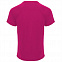 Спортивная футболка MONACO унисекс, ТЕМНО-РОЗОВЫЙ XS с логотипом в Астрахани заказать по выгодной цене в кибермаркете AvroraStore