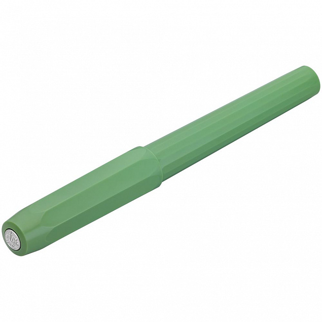 Ручка перьевая Perkeo, зеленая с логотипом в Астрахани заказать по выгодной цене в кибермаркете AvroraStore