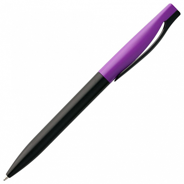 Ручка шариковая Pin Special, черно-оранжевая с логотипом в Астрахани заказать по выгодной цене в кибермаркете AvroraStore