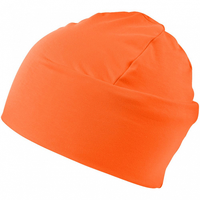 Шапка HeadOn ver.2, оранжевая с логотипом в Астрахани заказать по выгодной цене в кибермаркете AvroraStore