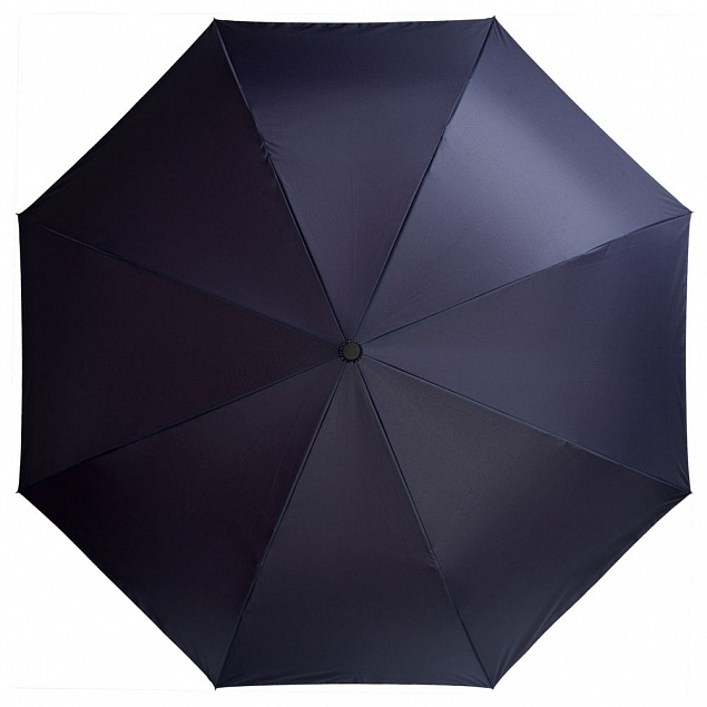 Зонт наоборот Style, трость, сине-голубой с логотипом в Астрахани заказать по выгодной цене в кибермаркете AvroraStore