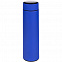 Смарт-бутылка с заменяемой батарейкой Long Therm Soft Touch, синяя с логотипом в Астрахани заказать по выгодной цене в кибермаркете AvroraStore