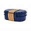 Ланчбокс (контейнер для еды) Grano, распродажа, синий с логотипом в Астрахани заказать по выгодной цене в кибермаркете AvroraStore