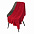 Плед Cella вязаный, красный (без подарочной коробки) с логотипом в Астрахани заказать по выгодной цене в кибермаркете AvroraStore