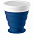 Складной стакан Astrada, синий с логотипом в Астрахани заказать по выгодной цене в кибермаркете AvroraStore