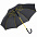 Зонт-трость с цветными спицами Color Style, белый с логотипом в Астрахани заказать по выгодной цене в кибермаркете AvroraStore