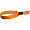 Несъемный браслет Seccur, оранжевый с логотипом в Астрахани заказать по выгодной цене в кибермаркете AvroraStore