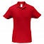 Рубашка поло ID.001 красная с логотипом в Астрахани заказать по выгодной цене в кибермаркете AvroraStore