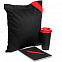 Набор Take Part, черный с красным с логотипом в Астрахани заказать по выгодной цене в кибермаркете AvroraStore