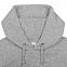 Толстовка Hooded серый меланж с логотипом в Астрахани заказать по выгодной цене в кибермаркете AvroraStore