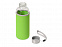 Бутылка для воды Pure c чехлом, 420 мл, зеленое яблоко с логотипом в Астрахани заказать по выгодной цене в кибермаркете AvroraStore