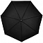 Зонт складной 811 X1 в кейсе, черный с логотипом в Астрахани заказать по выгодной цене в кибермаркете AvroraStore