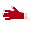 Перчатки сенсорные Real Talk, красные с логотипом в Астрахани заказать по выгодной цене в кибермаркете AvroraStore