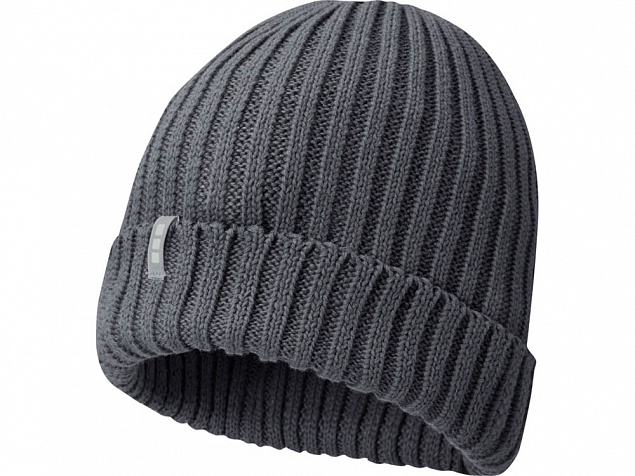 Ives, органическая шапка, серый с логотипом в Астрахани заказать по выгодной цене в кибермаркете AvroraStore