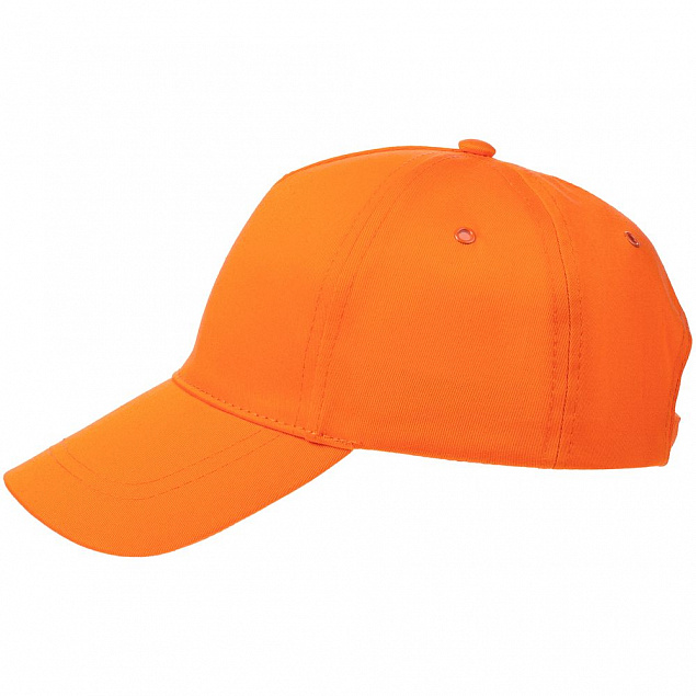Бейсболка Convention, оранжевая с логотипом в Астрахани заказать по выгодной цене в кибермаркете AvroraStore