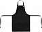Хлопковый фартук Delight с карманом и регулируемыми завязками, черный с логотипом в Астрахани заказать по выгодной цене в кибермаркете AvroraStore