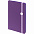 Блокнот Shall Round, фиолетовый с логотипом в Астрахани заказать по выгодной цене в кибермаркете AvroraStore
