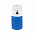 Бутылка для воды складная с карабином SPRING; серая, 550/250 мл, силикон с логотипом в Астрахани заказать по выгодной цене в кибермаркете AvroraStore