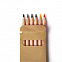 агаНабор цветных карандашей мини TINY,6 цветов с логотипом в Астрахани заказать по выгодной цене в кибермаркете AvroraStore