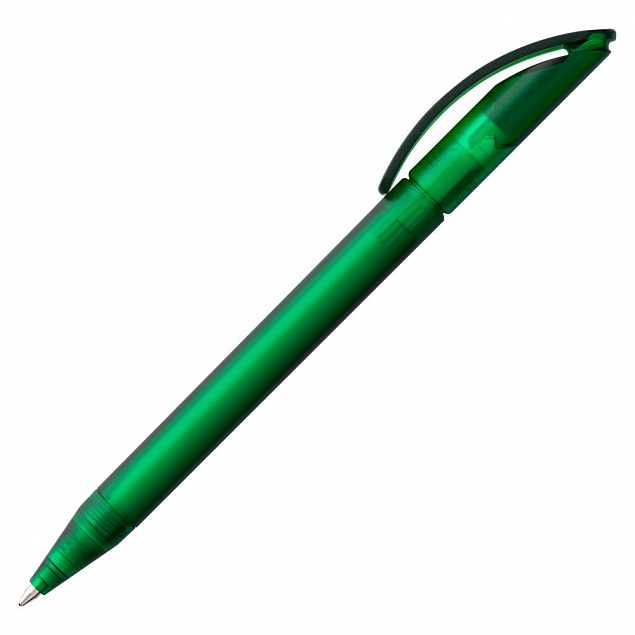 Ручка шариковая Prodir DS3 TFF, зеленая с логотипом в Астрахани заказать по выгодной цене в кибермаркете AvroraStore