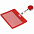 Чехол для карточки с ретрактором Devon, красный с логотипом в Астрахани заказать по выгодной цене в кибермаркете AvroraStore