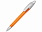 Ручка шариковая Celebrity Кейдж, оранжевый/серебристый с логотипом в Астрахани заказать по выгодной цене в кибермаркете AvroraStore