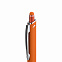 Шариковая ручка Quattro, оранжевая с логотипом в Астрахани заказать по выгодной цене в кибермаркете AvroraStore