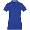 Рубашка поло женская Virma Premium Lady, ярко-синяя с логотипом в Астрахани заказать по выгодной цене в кибермаркете AvroraStore