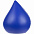 Антистресс «Капля», синий с логотипом в Астрахани заказать по выгодной цене в кибермаркете AvroraStore