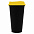 Стакан с крышкой Color Cap Black, черный с фиолетовым с логотипом в Астрахани заказать по выгодной цене в кибермаркете AvroraStore