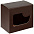 Коробка Gifthouse, коричневая с логотипом в Астрахани заказать по выгодной цене в кибермаркете AvroraStore