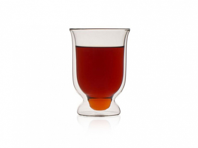 Набор стаканов из двойного стекла THERMOS, 300мл с логотипом в Астрахани заказать по выгодной цене в кибермаркете AvroraStore