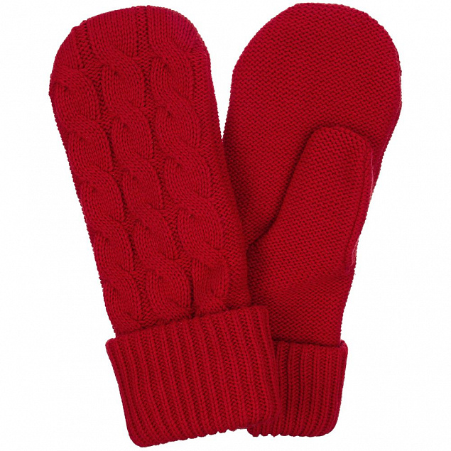 Варежки Heat Trick, красные с логотипом в Астрахани заказать по выгодной цене в кибермаркете AvroraStore