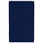 Флисовый плед Warm&Peace, синий с логотипом в Астрахани заказать по выгодной цене в кибермаркете AvroraStore