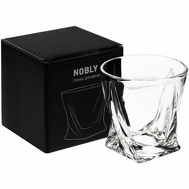 Стакан для виски Nobly с логотипом в Астрахани заказать по выгодной цене в кибермаркете AvroraStore