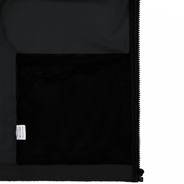 Жилет флисовый Manakin, черный с логотипом в Астрахани заказать по выгодной цене в кибермаркете AvroraStore