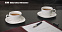 Набор чайный "Мгновение"на 2 персоны, белый с логотипом в Астрахани заказать по выгодной цене в кибермаркете AvroraStore