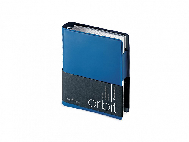 Ежедневник полудатированный А6 «Orbit» с логотипом в Астрахани заказать по выгодной цене в кибермаркете AvroraStore