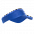 Козырек Козырёк 25U Синий с логотипом в Астрахани заказать по выгодной цене в кибермаркете AvroraStore