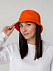 Панама Sunshade, оранжевая с логотипом в Астрахани заказать по выгодной цене в кибермаркете AvroraStore