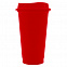 Стакан с крышкой Color Cap, красный с логотипом в Астрахани заказать по выгодной цене в кибермаркете AvroraStore